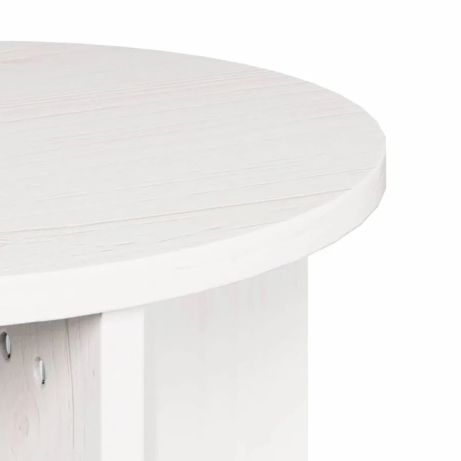 Table basse 2 pcs Blanc - 7