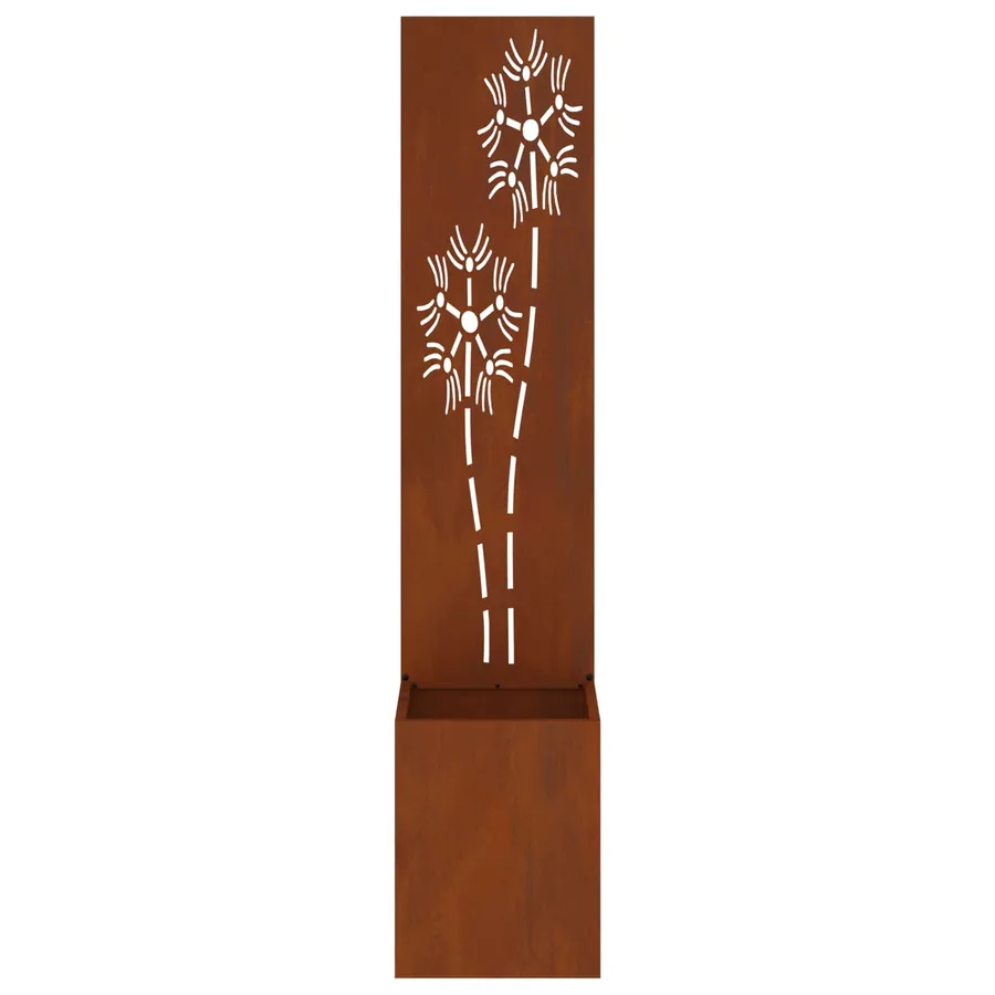 Écran de confidentialité de jardin Rouillé 32 x 32 x 150 cm - 6