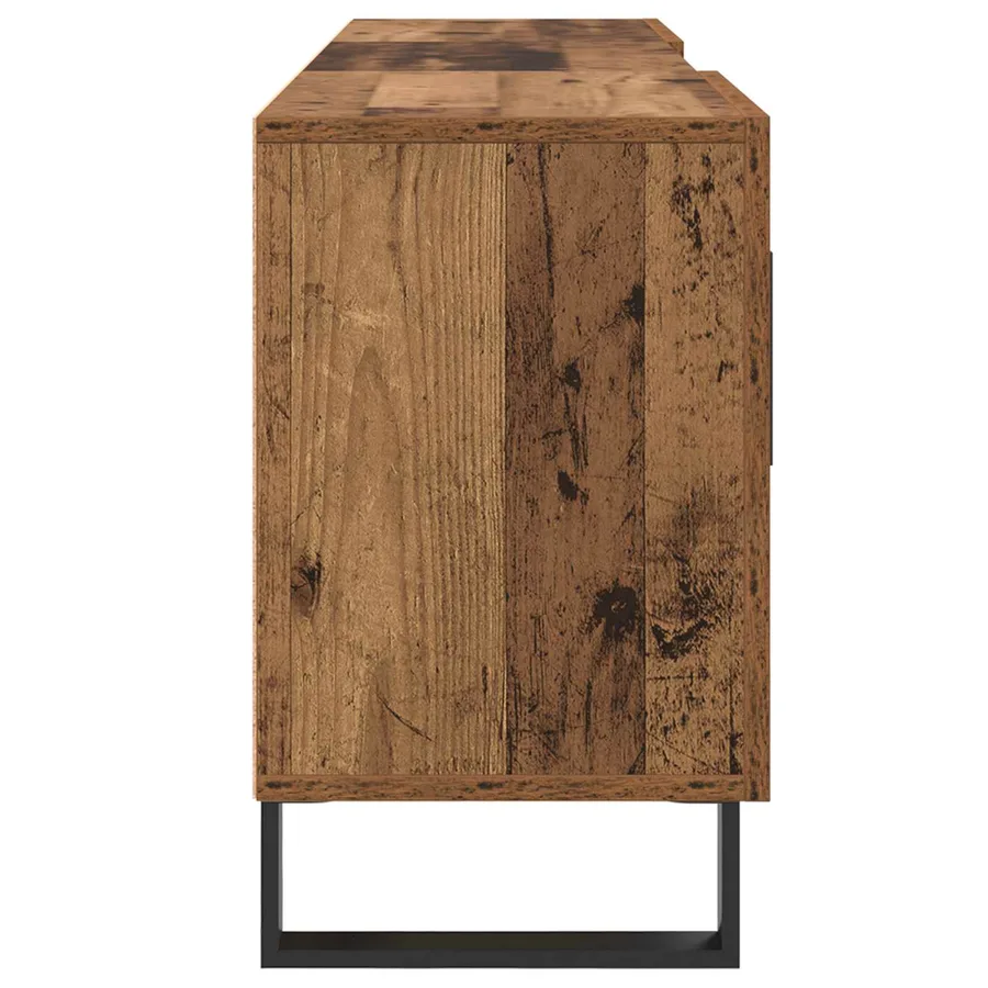Meuble TV Bois Ancien 150 x 30 x 50 cm Bois d'ingénierie - 7
