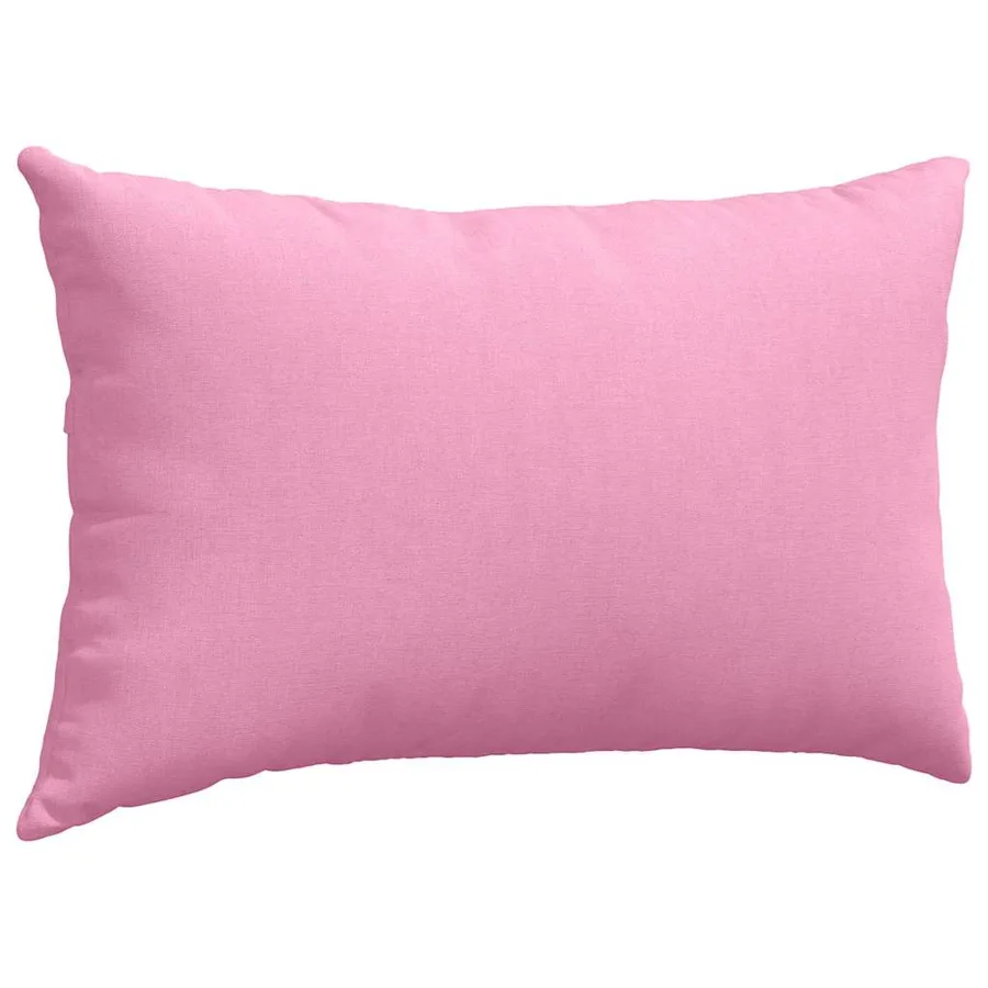 Coussins de canapé 2 pcs Rose 50 x 30 cm tissu - 5