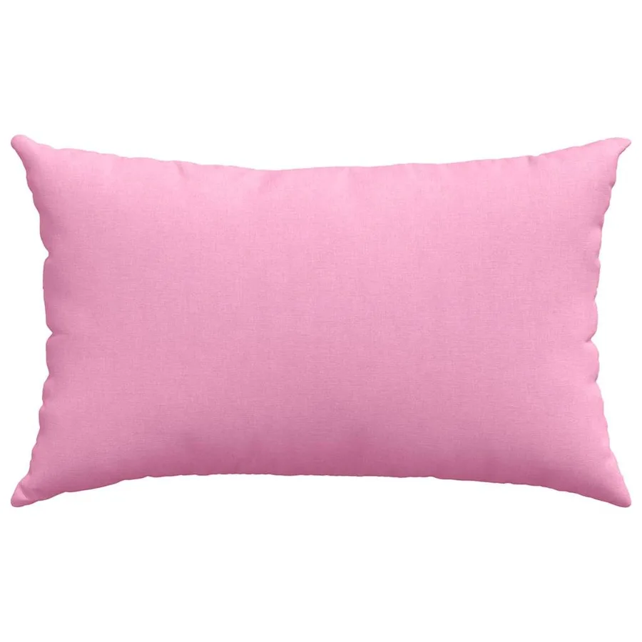 Coussins de canapé 2 pcs Rose 50 x 30 cm tissu - 6