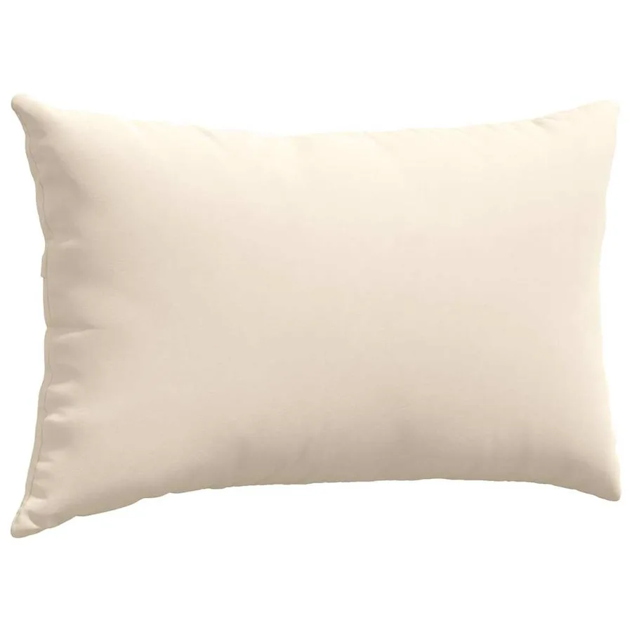 Coussins de canapé 2 pcs Beige 50 x 30 cm tissu - 5