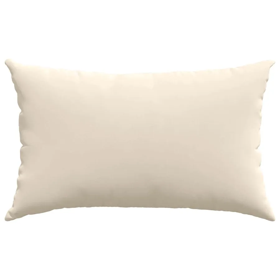 Coussins de canapé 2 pcs Beige 50 x 30 cm tissu - 6