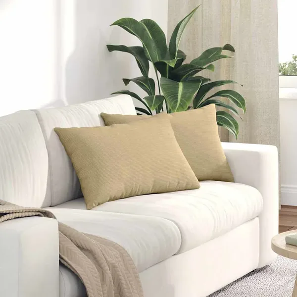 Coussins de canapé 2 pcs Vert gris 60 x 40 cm