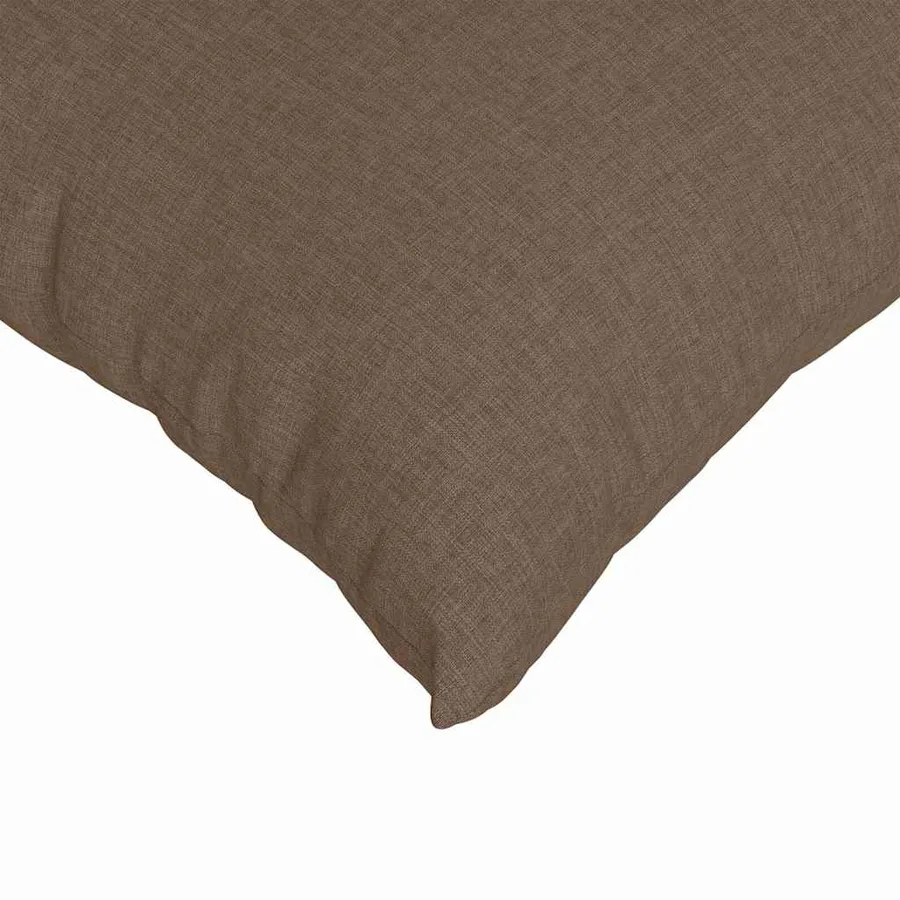 Coussins de canapé 2 pcs Marron 70 x 50 cm tissu - 7