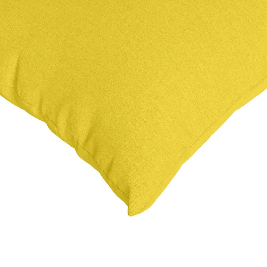 Coussins de canapé 2 pcs Jaune clair 50 x 30 cm tissu - 7
