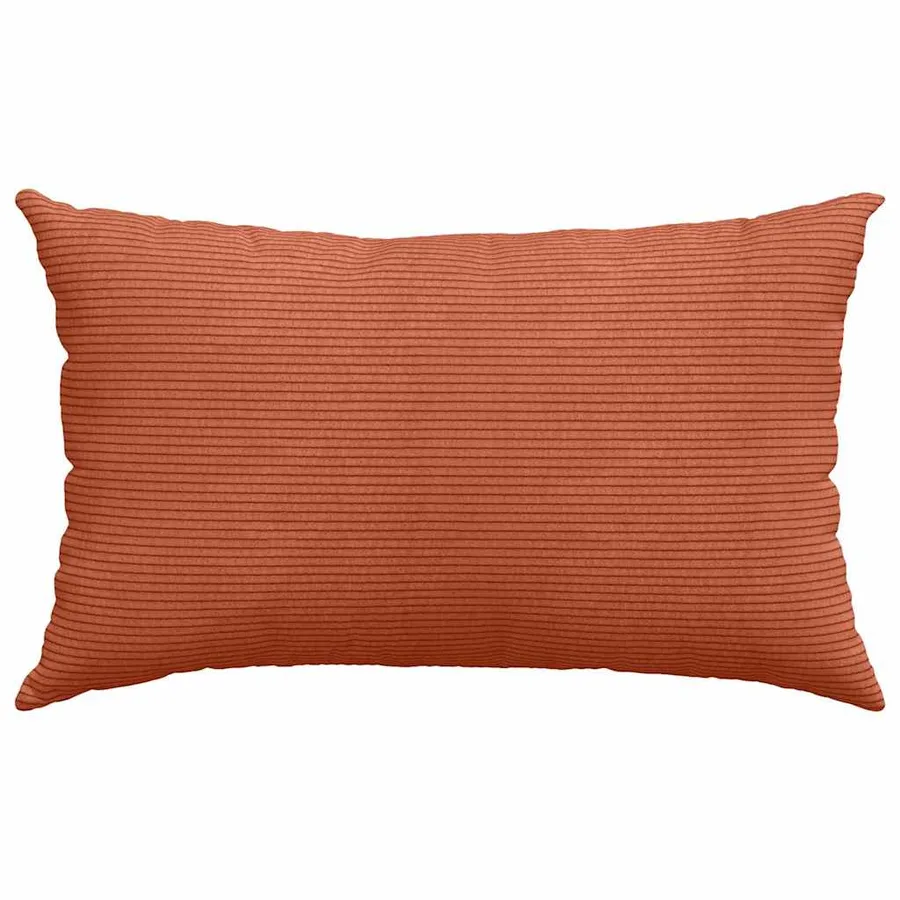 Coussins de canapé 2 pcs Rouge orange 50 x 30 cm - 6