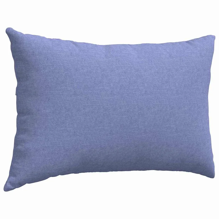 Coussins de canapé 2 pcs Bleu denim 60 x 40 cm tissu - 5