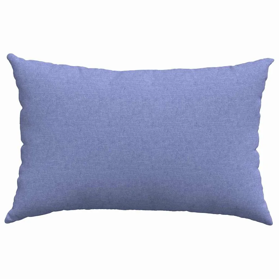 Coussins de canapé 2 pcs Bleu denim 60 x 40 cm tissu - 6