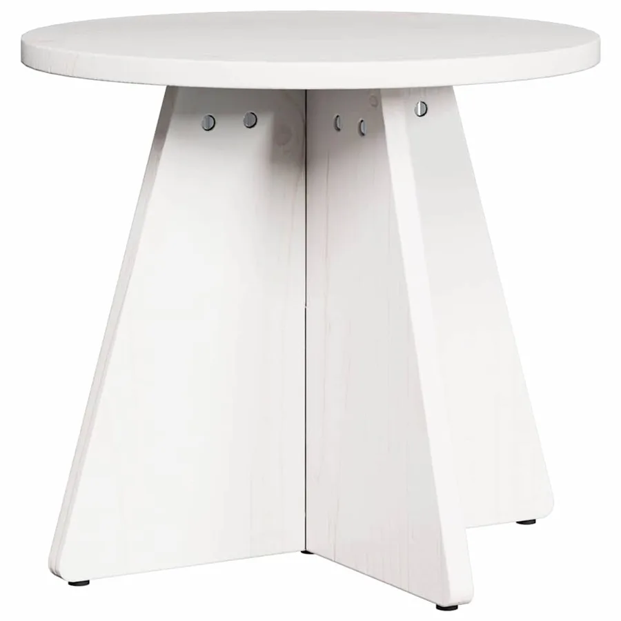 Table basse 3 pcs Blanc - 6