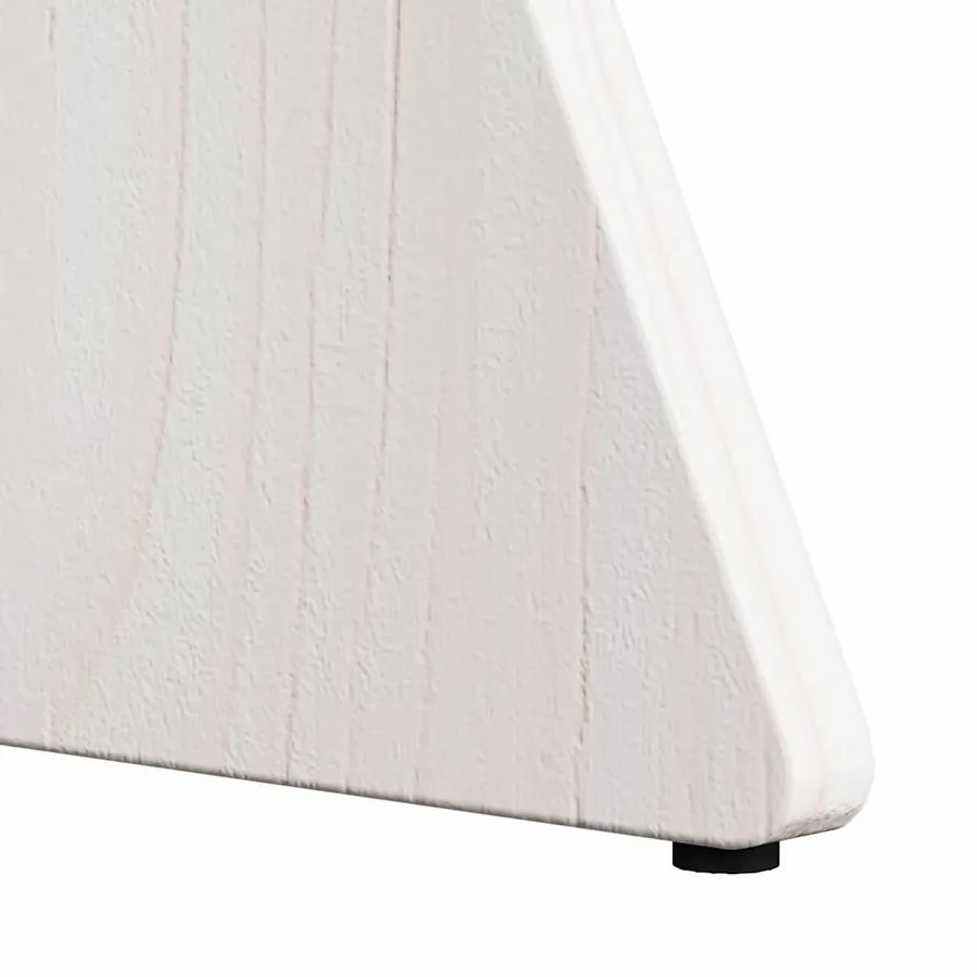 Table basse 3 pcs Blanc - 9