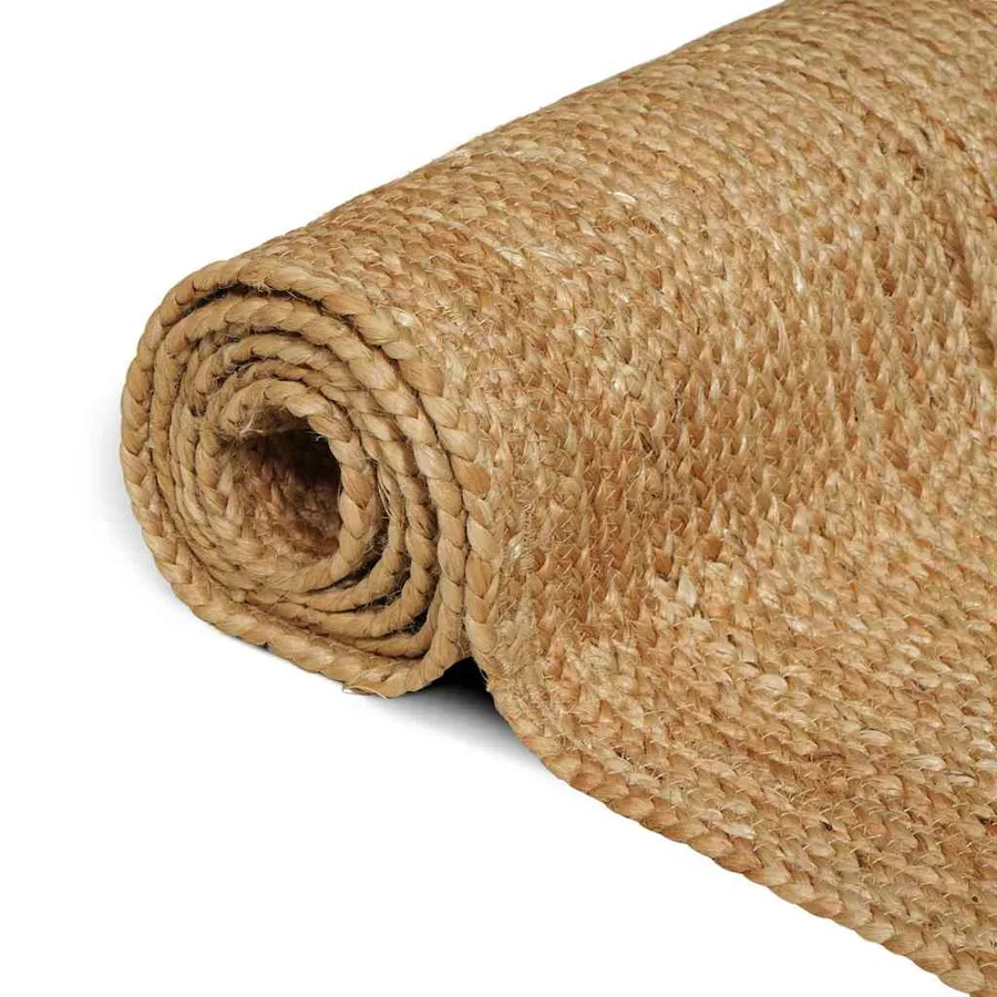 Tapis de surface Naturel 80 x 200 cm Jute - 4