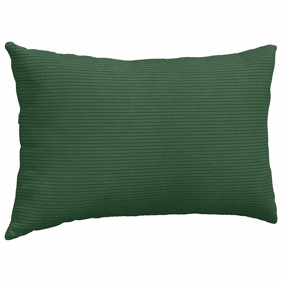 Coussins de canapé 2 pcs Vert foncé 50 x 30 cm - 5