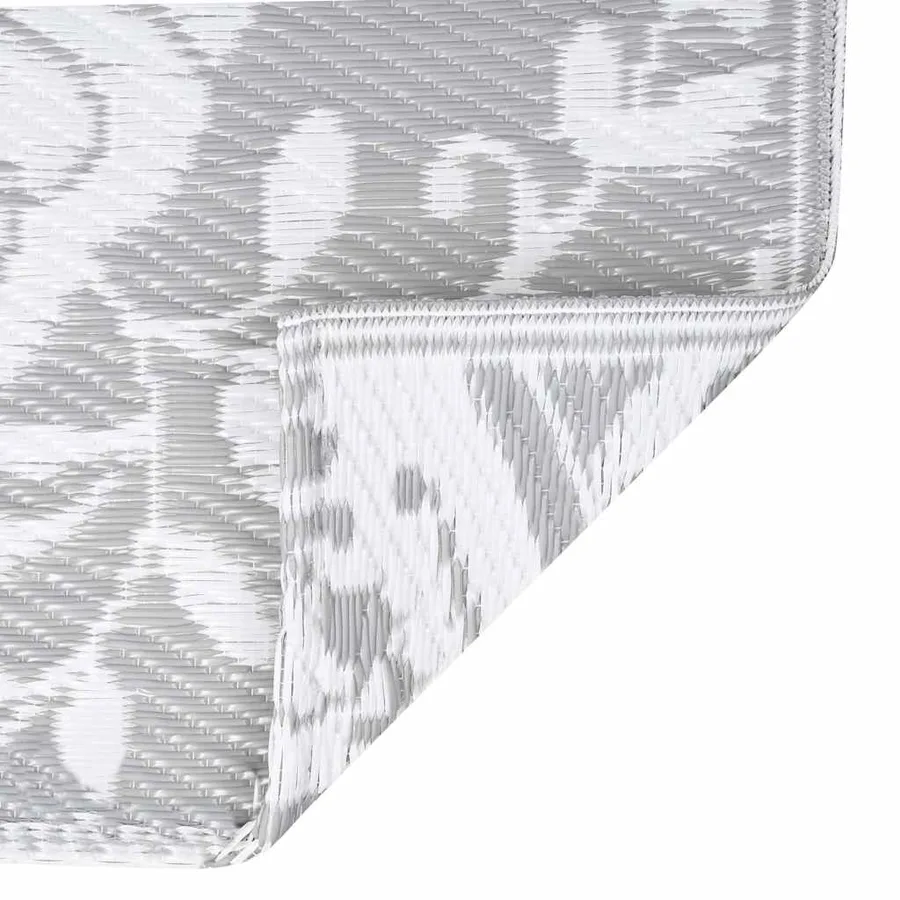 ARAKIL Outdoor Rug Light Grey 160x230 cm PP - 6