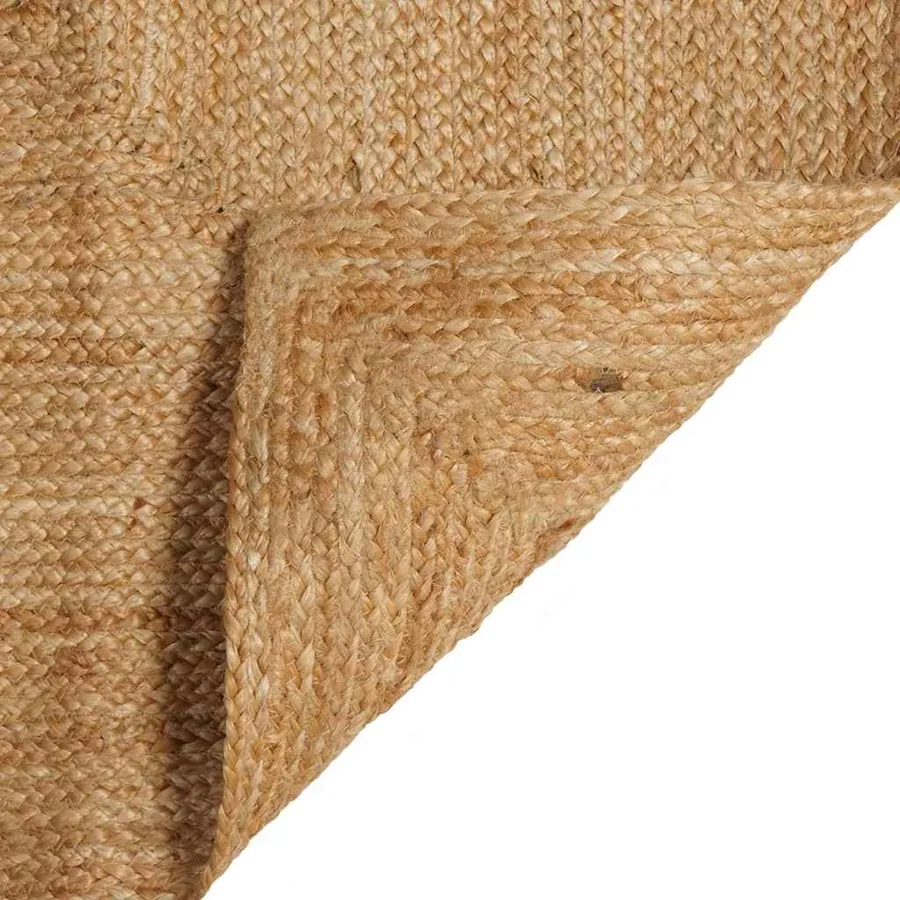Tapis de surface Naturel 120 x 120 cm Jute - 6