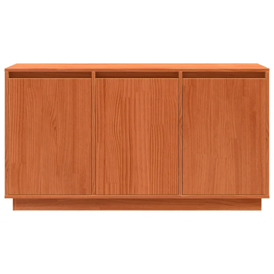 Buffet Chêne brun 111 x 34 x 60 cm Pin massif - 6