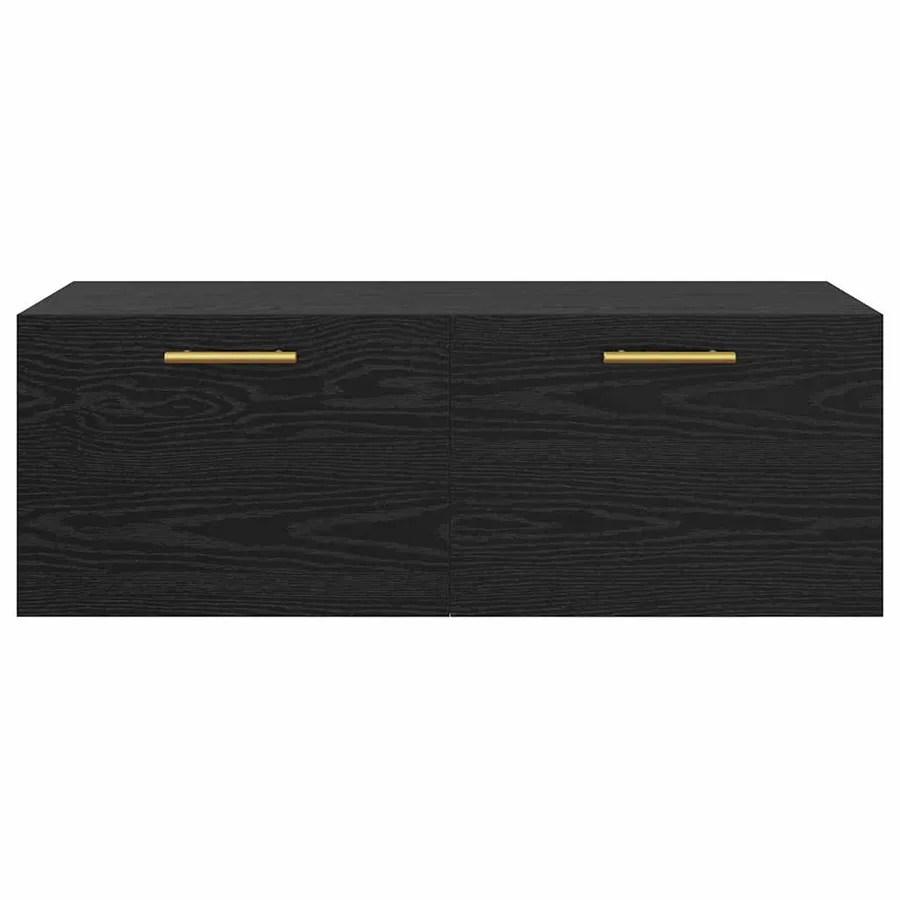 Meuble mural Chêne noir 100 x 36.5 x 35 cm Bois d'ingénierie - 6