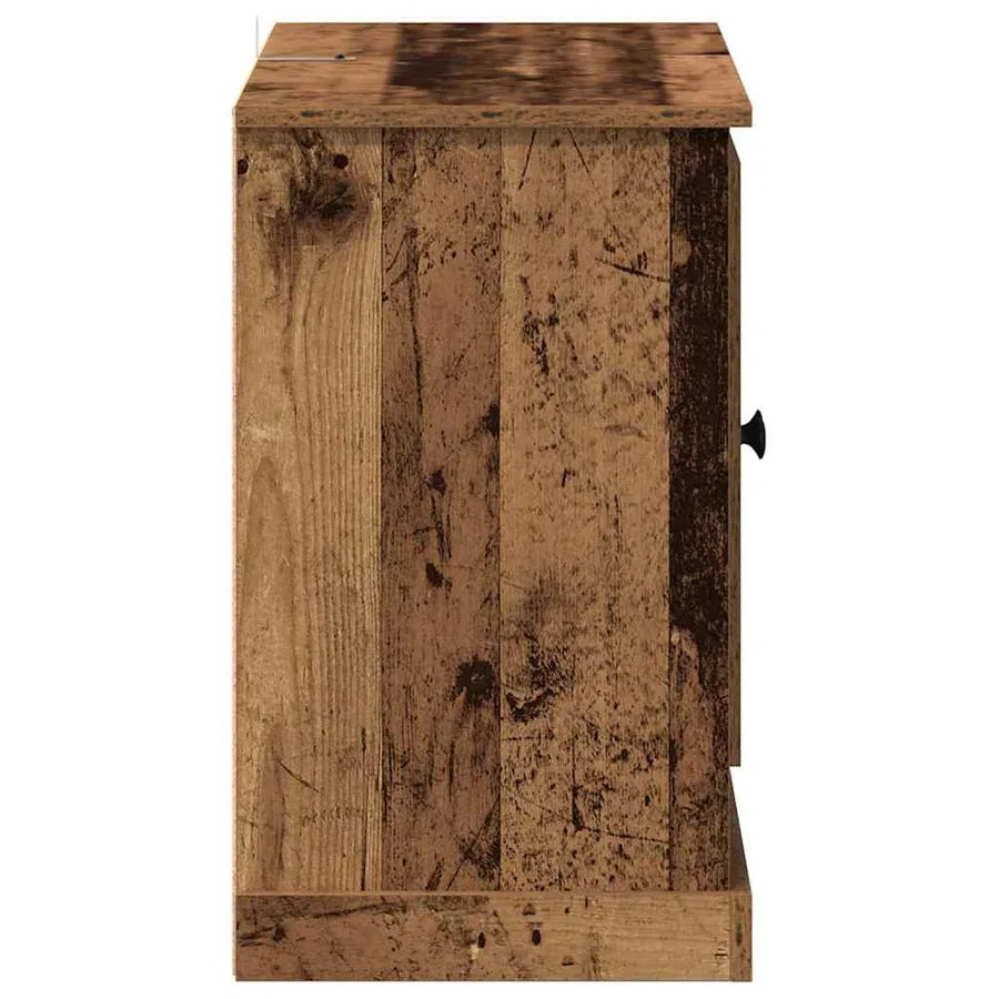Buffet Bois Ancien 100 x 35,5 x 60 cm Bois d'ingénierie - 7