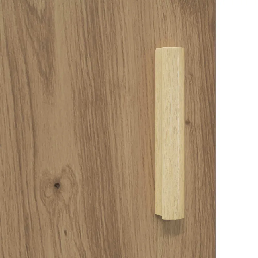Buffet Chêne artisanal 34,5 x 34 x 90 cm Bois d'ingénierie - 10