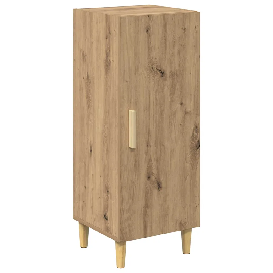 Buffet Chêne artisanal 34,5 x 34 x 90 cm Bois d'ingénierie - 2