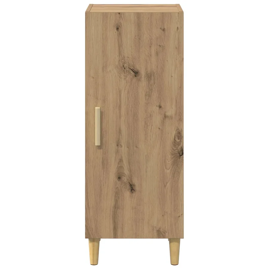 Buffet Chêne artisanal 34,5 x 34 x 90 cm Bois d'ingénierie - 6