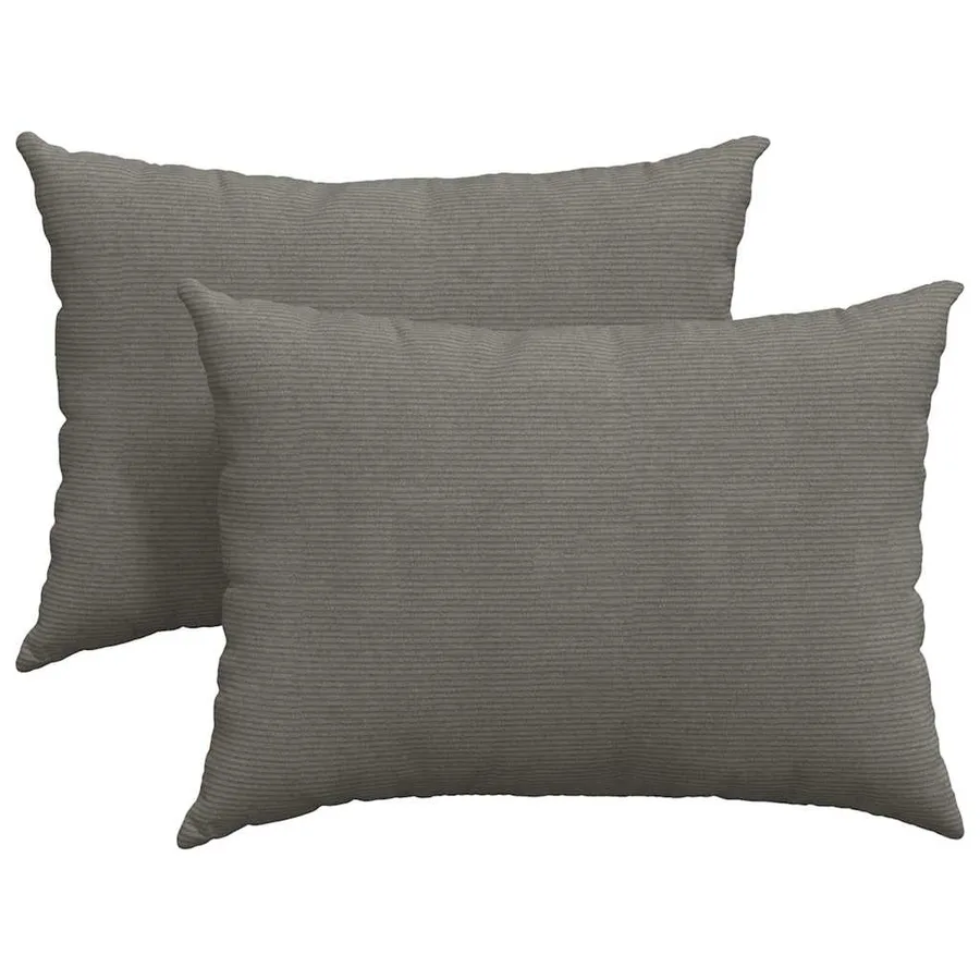 Coussins de canapé 2 pcs Gris clair 70 x 50 cm - 2