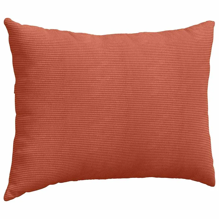 Coussins de canapé 2 pcs Rouge orange 70 x 50 cm - 5