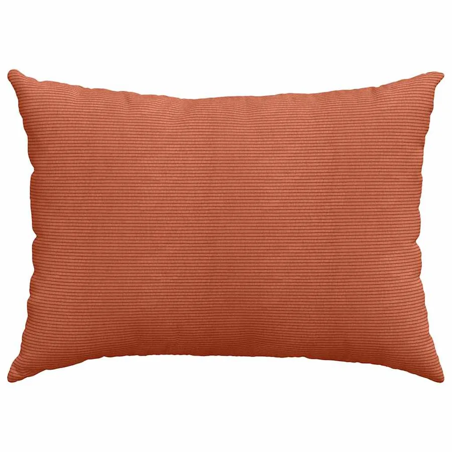 Coussins de canapé 2 pcs Rouge orange 70 x 50 cm - 6
