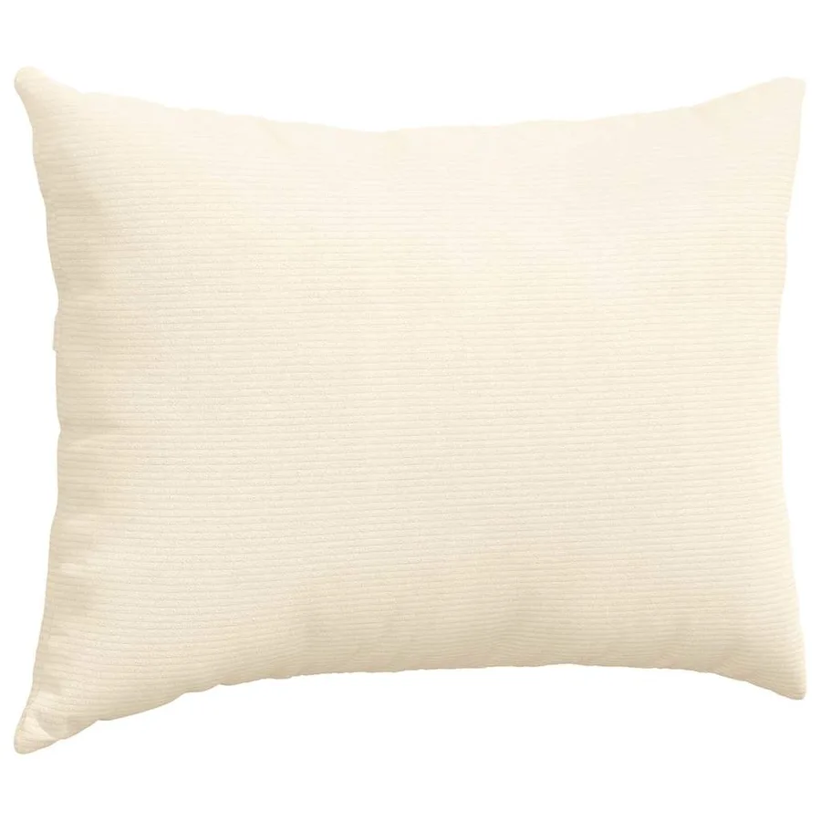 Coussins de canapé 2 pcs Crème 70 x 50 cm - 5