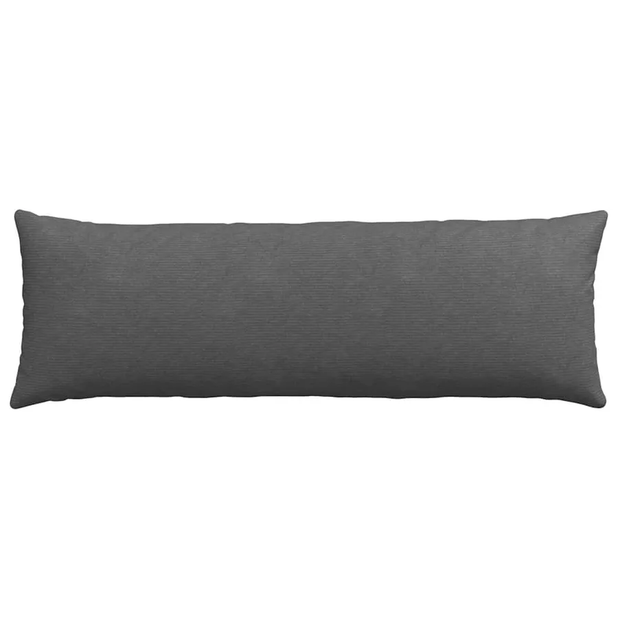 Coussins de canapé 2 pcs Gris foncé 120 x 40 cm - 6