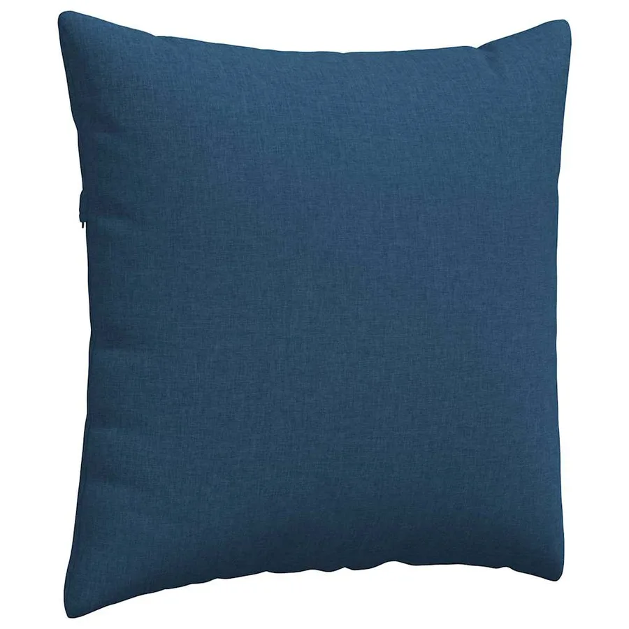 Coussins de canapé 2 pcs Bleu 80 x 80 cm tissu - 5