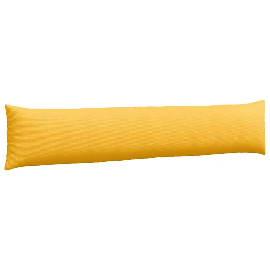 Coussins de canapé 2 pcs Jaune clair 200 x 40 cm - 5