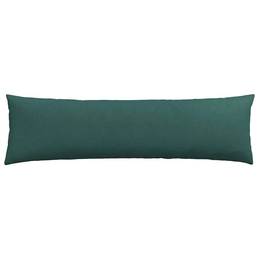 Coussins de canapé 2 pcs Vert foncé 145 x 40 cm tissu - 6
