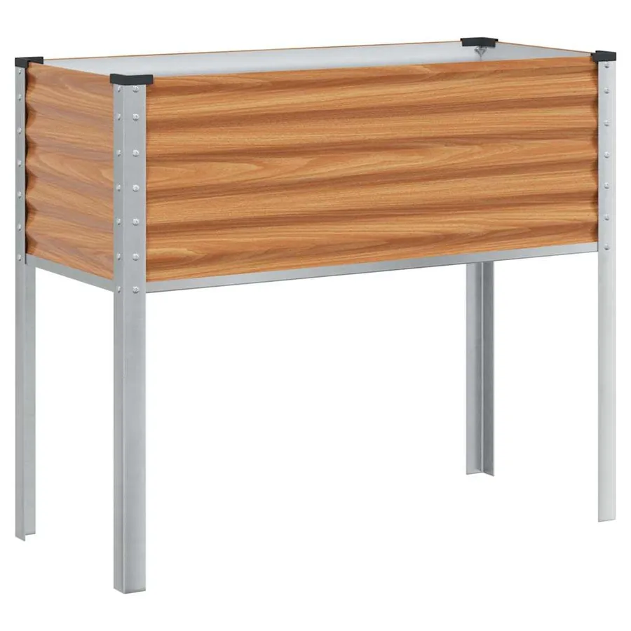 Cache-pot de jardin Marron Clair 100 x 45 x 90 cm - 2