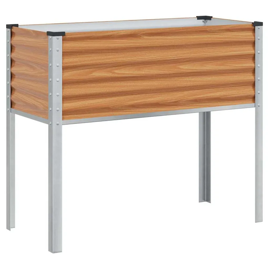 Cache-pot de jardin Marron Clair 100 x 45 x 90 cm - 7