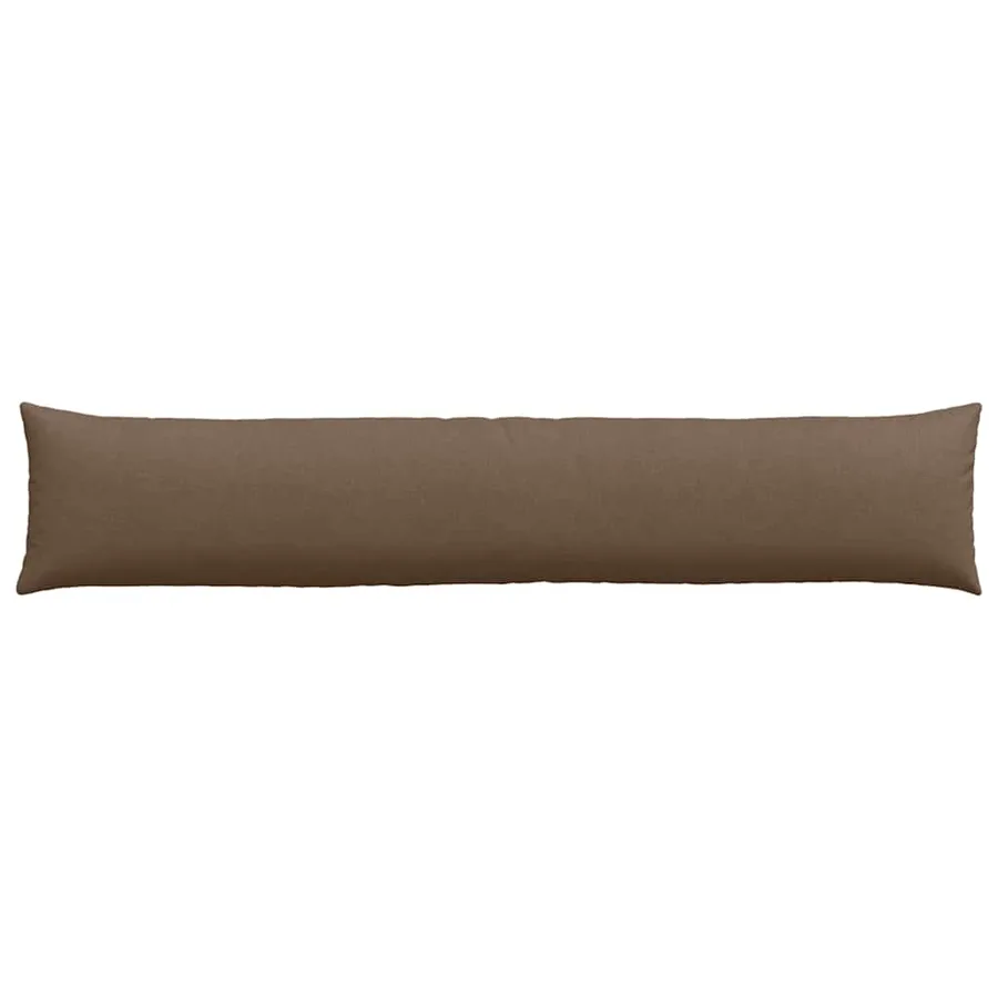 Coussins de canapé 2 pcs Marron 200 x 40 cm tissu - 6