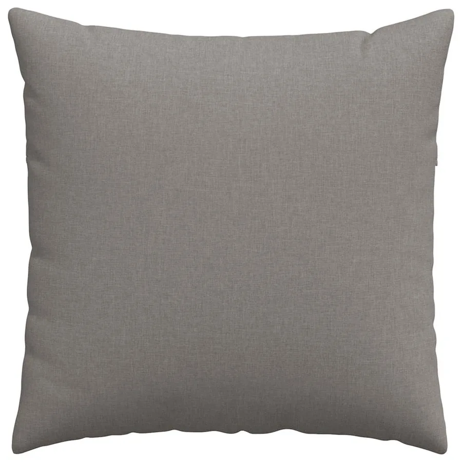 Coussins de canapé 2 pcs Taupe 60 x 60 cm tissu - 6