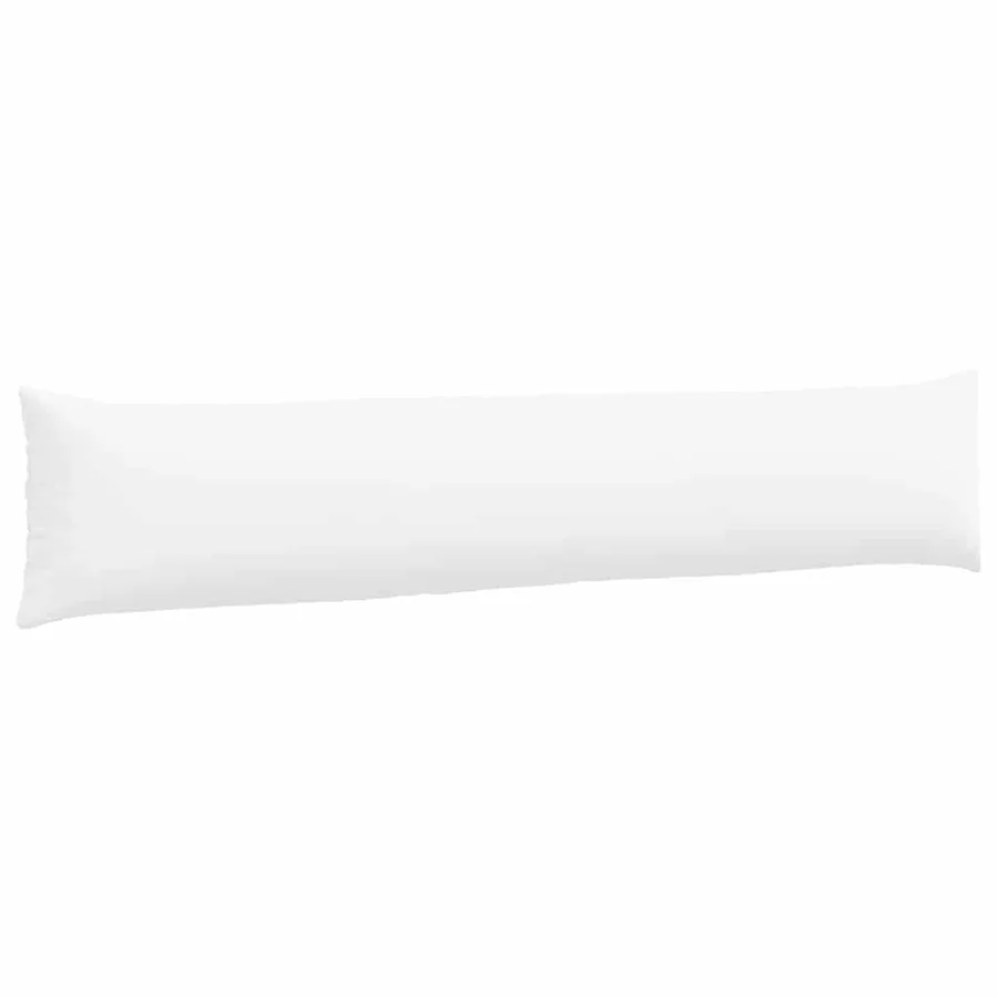 Coussins de canapé 2 pcs Blanc 200 x 40 cm tissu - 5