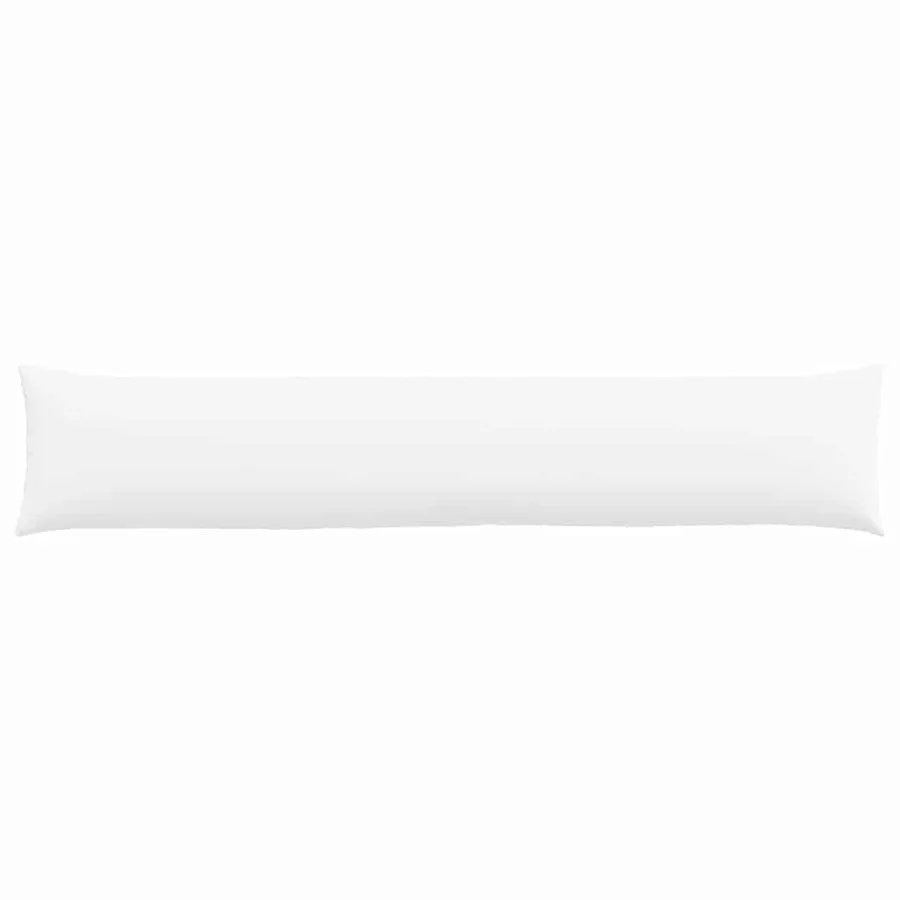 Coussins de canapé 2 pcs Blanc 200 x 40 cm tissu - 6