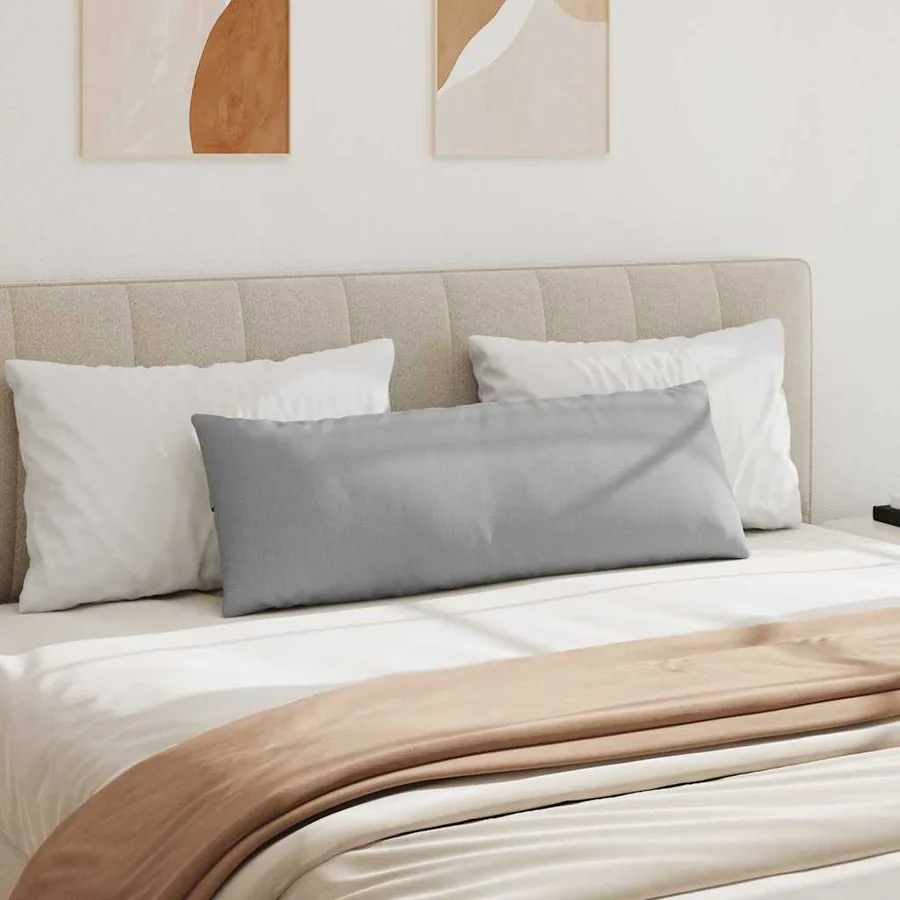 Coussins de canapé 2 pcs Gris nuage 120 x 40 cm tissu - 4