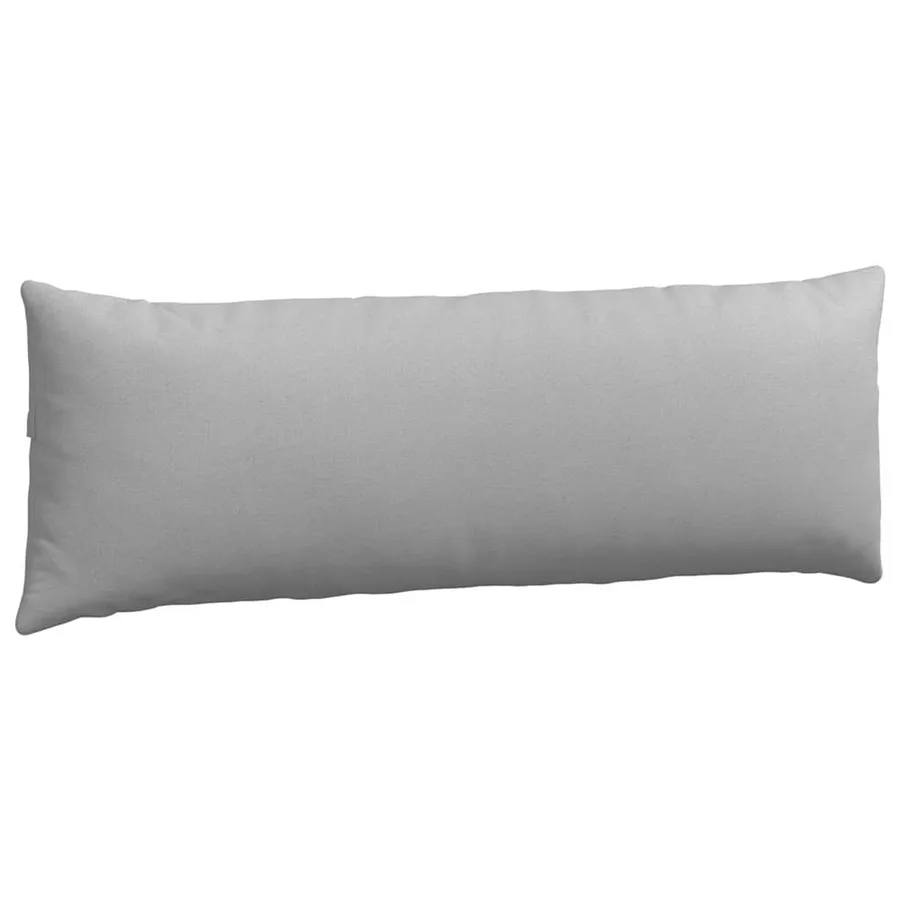 Coussins de canapé 2 pcs Gris nuage 120 x 40 cm tissu - 5
