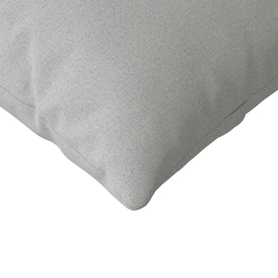 Coussins de canapé 2 pcs Gris nuage 120 x 40 cm tissu - 7