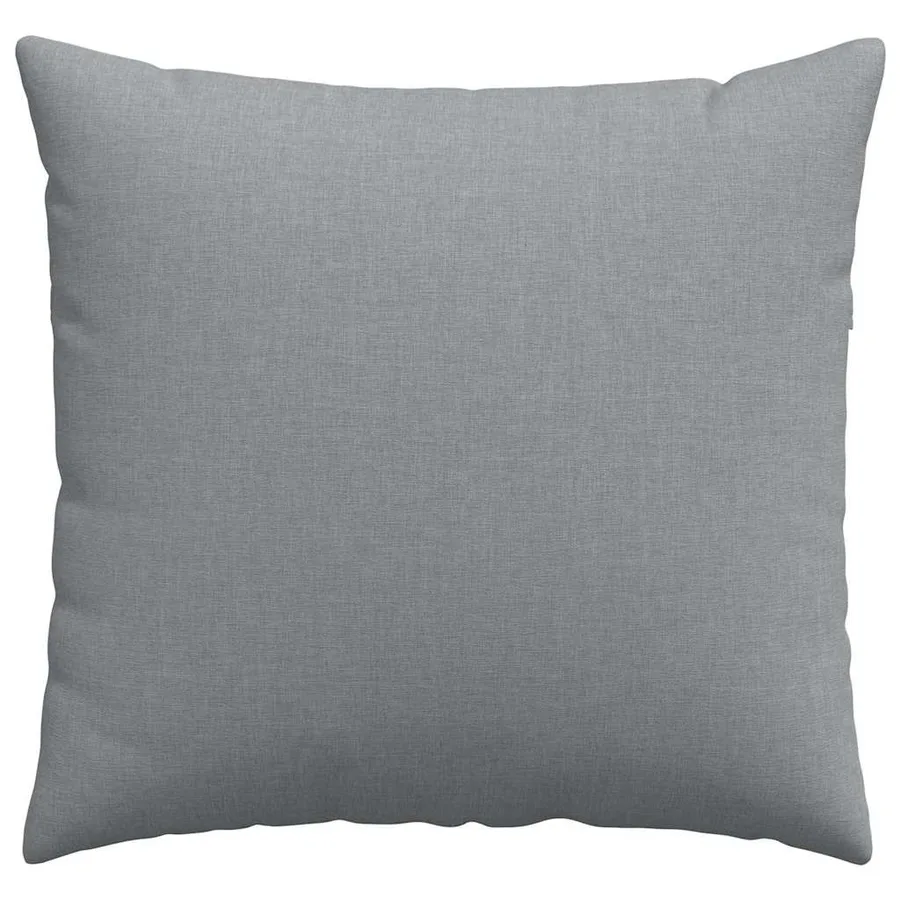Coussins de canapé 2 pcs Gris clair 50 x 50 cm tissu - 6