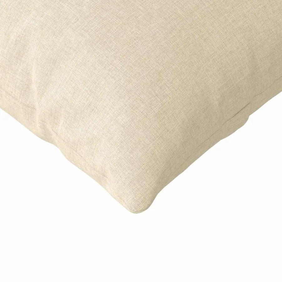 Coussins de canapé 2 pcs Crème 145 x 40 cm tissu - 7