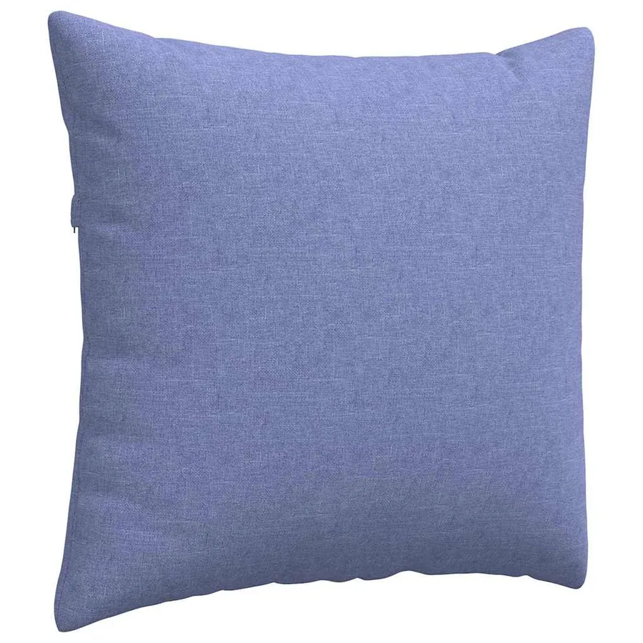 Coussins de canapé 2 pcs Bleu denim 50 x 50 cm tissu - 5