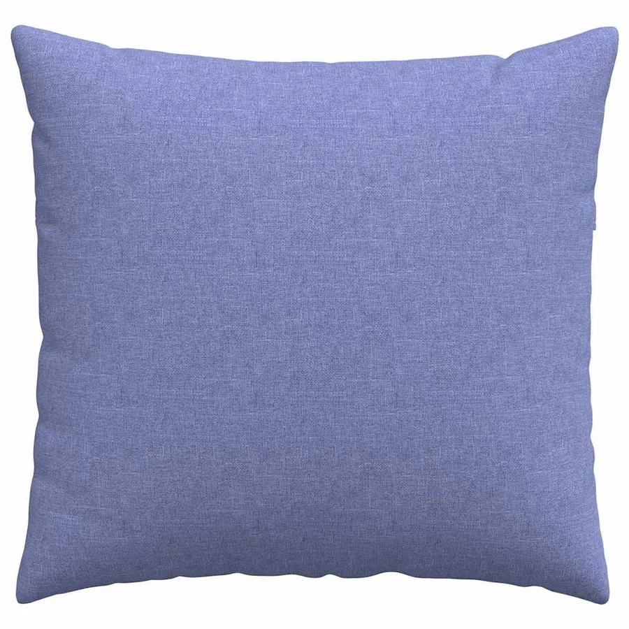 Coussins de canapé 2 pcs Bleu denim 50 x 50 cm tissu - 6