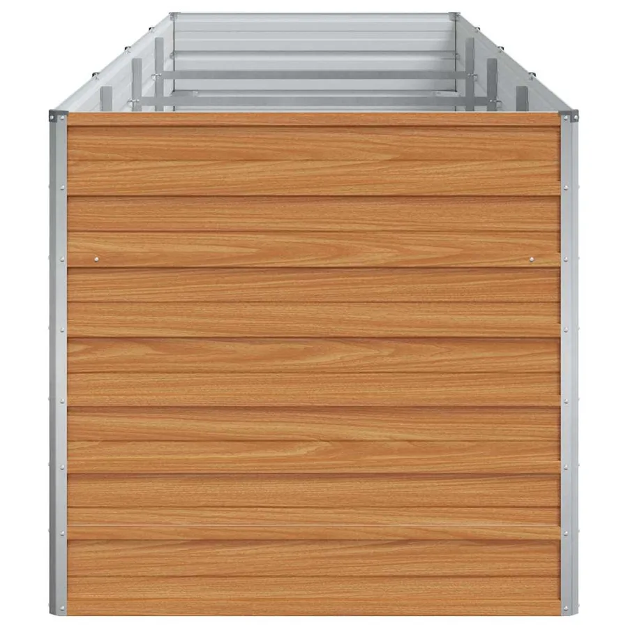 Jardinière surélevée Marron Clair 320 x 80 x 77 cm - 6