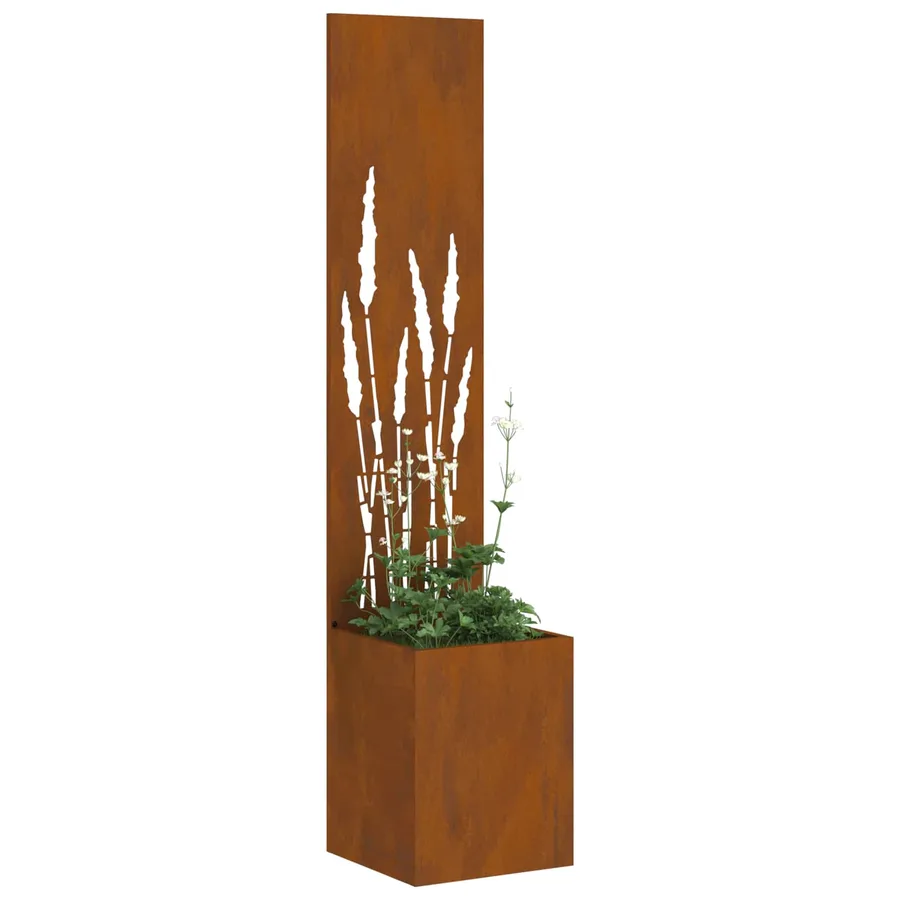 Écran de confidentialité de jardin Fretwork Rouillé 32 x 150 cm - 3
