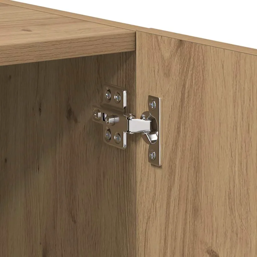 Cabinet de chevet 2 pc Chêne artisanal 40 x 40 x 50 cm - 10
