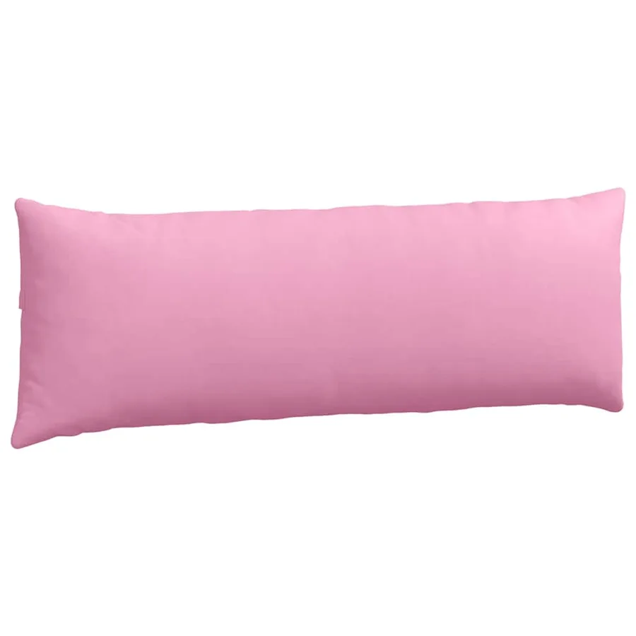 Coussins de canapé 2 pcs Rose 120 x 40 cm tissu - 5